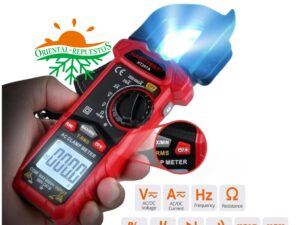 PINZA AMPERIMETRICA HT207A-NCV-CAPACITANCIA-AC/DC-LUZ