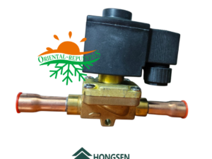 VALVULA SOLENOIDE 1/2 SOLD BOBINA 12V COMPLETA HONGSEN